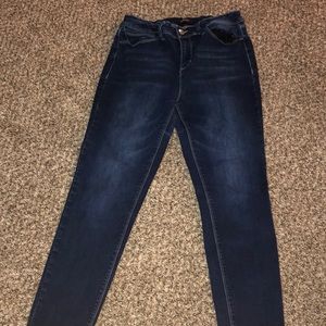 Dark blue skinny jeans size 13
